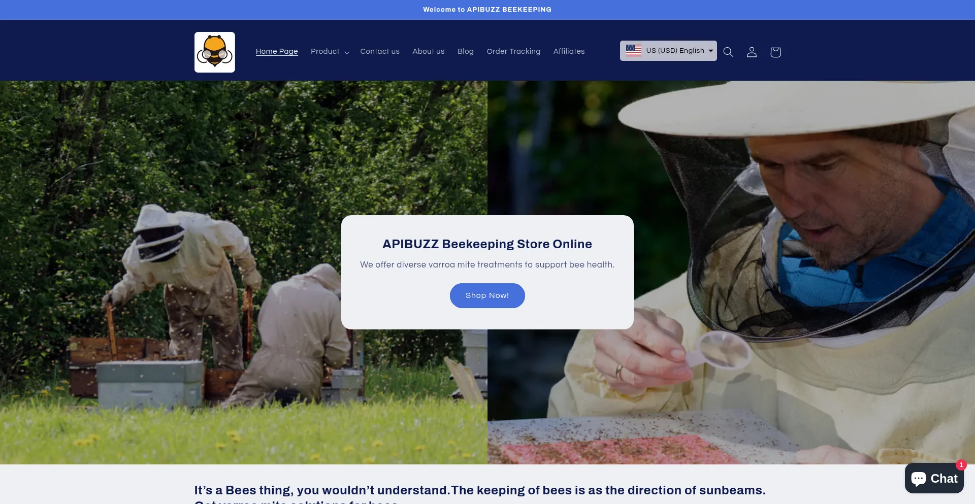 Apibuzz-varroa.com Screenshot