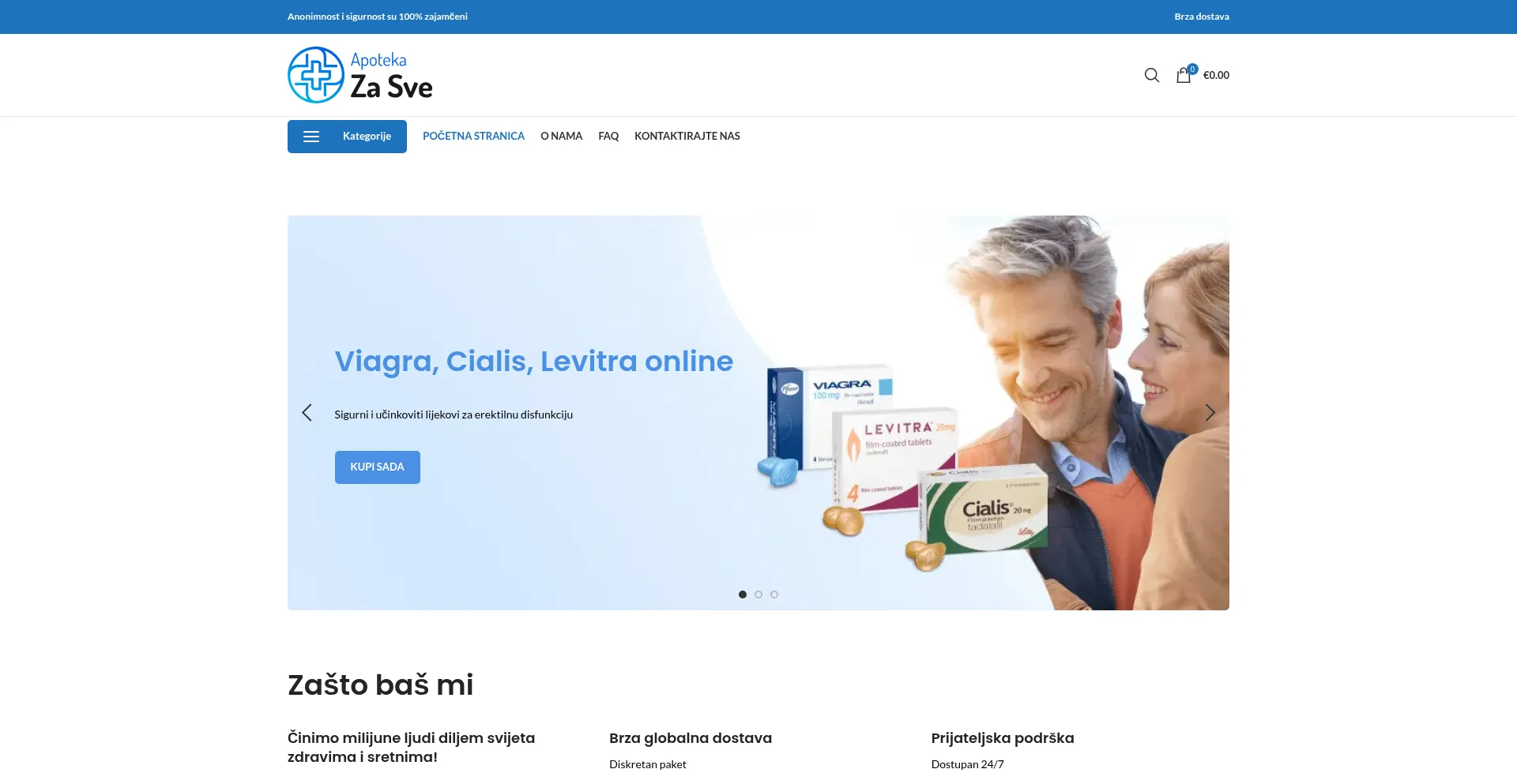 Apotekazasve.com Screenshot