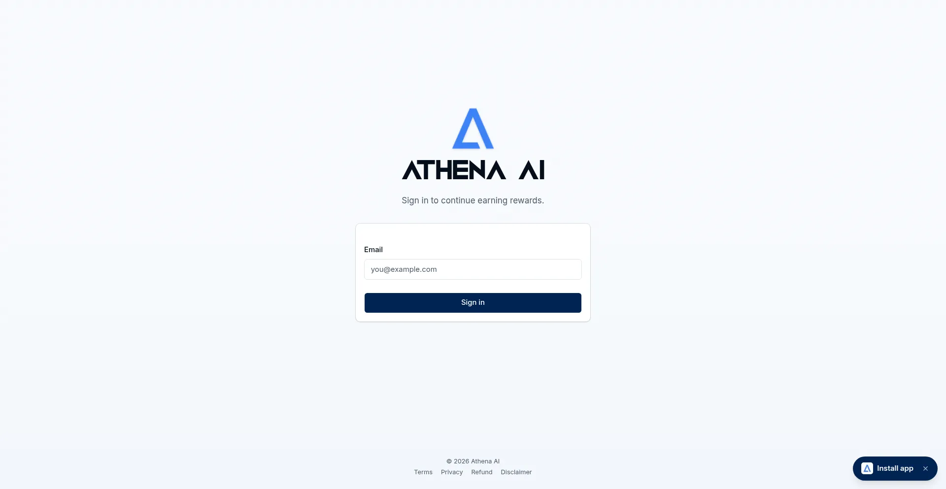 App.athenapaychecks.us