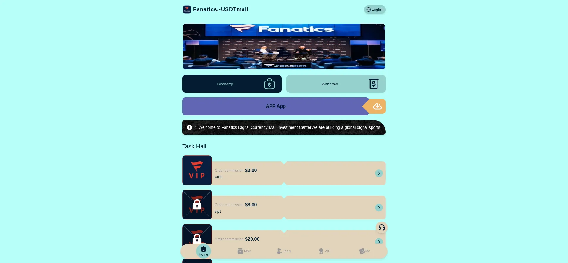 Website screenshot of App.betssonvip.cc