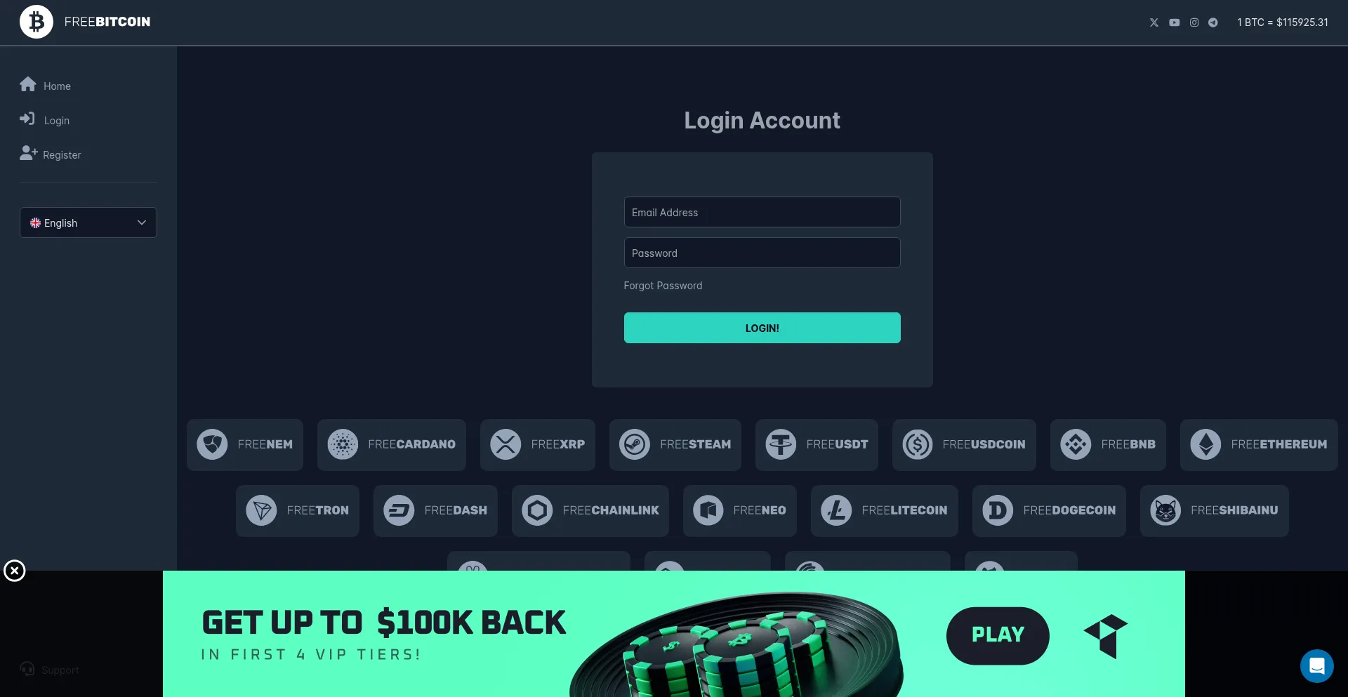 Is App.freebitcoin.io Safe?