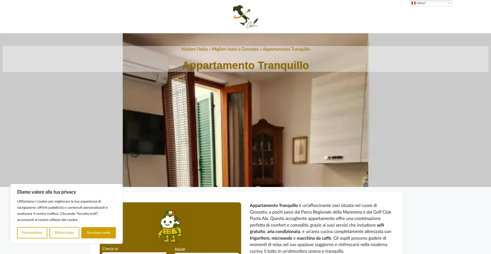Is Appartamento-tranquillo.dreaminginrome.com Safe?