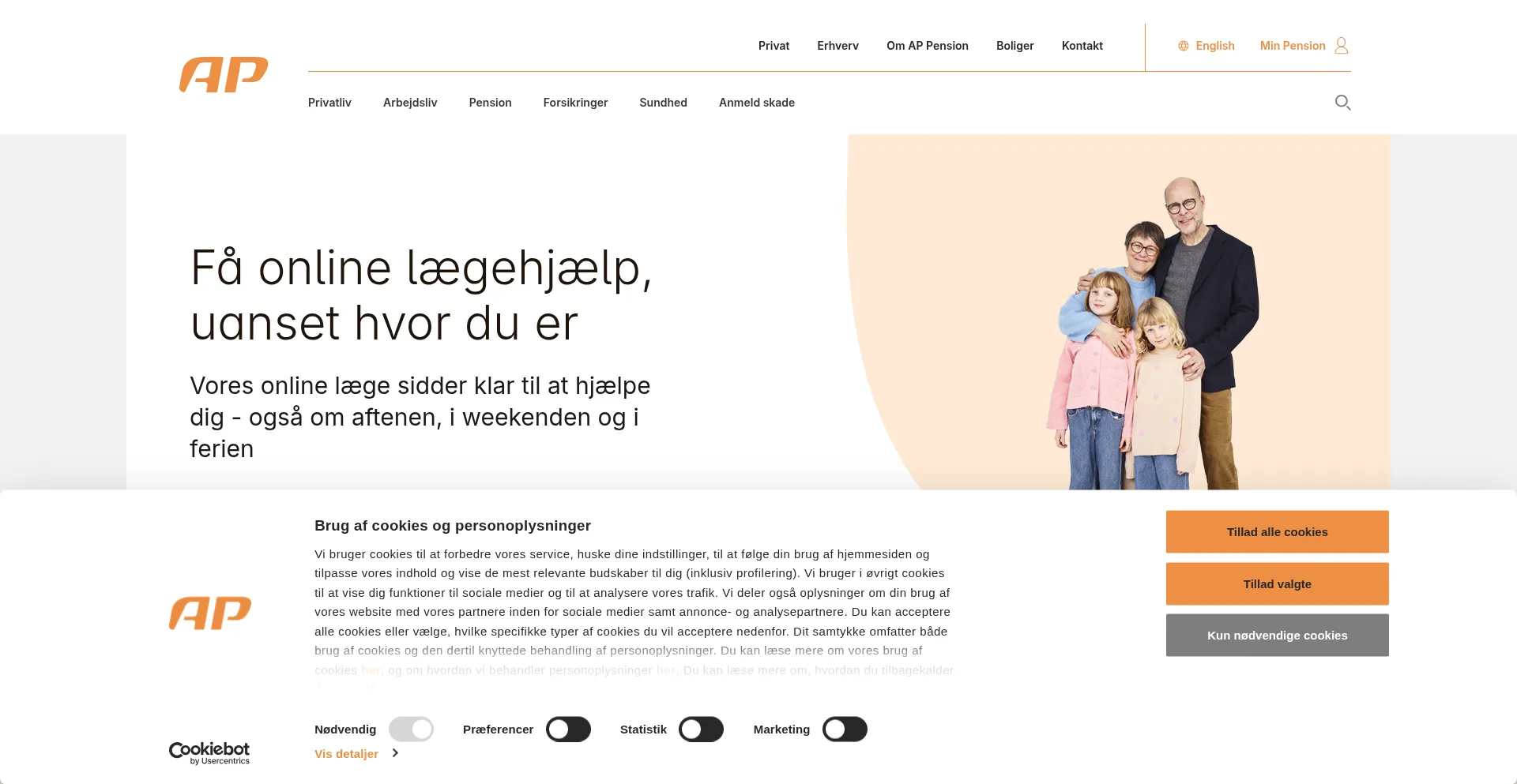 Appension.dk Screenshot