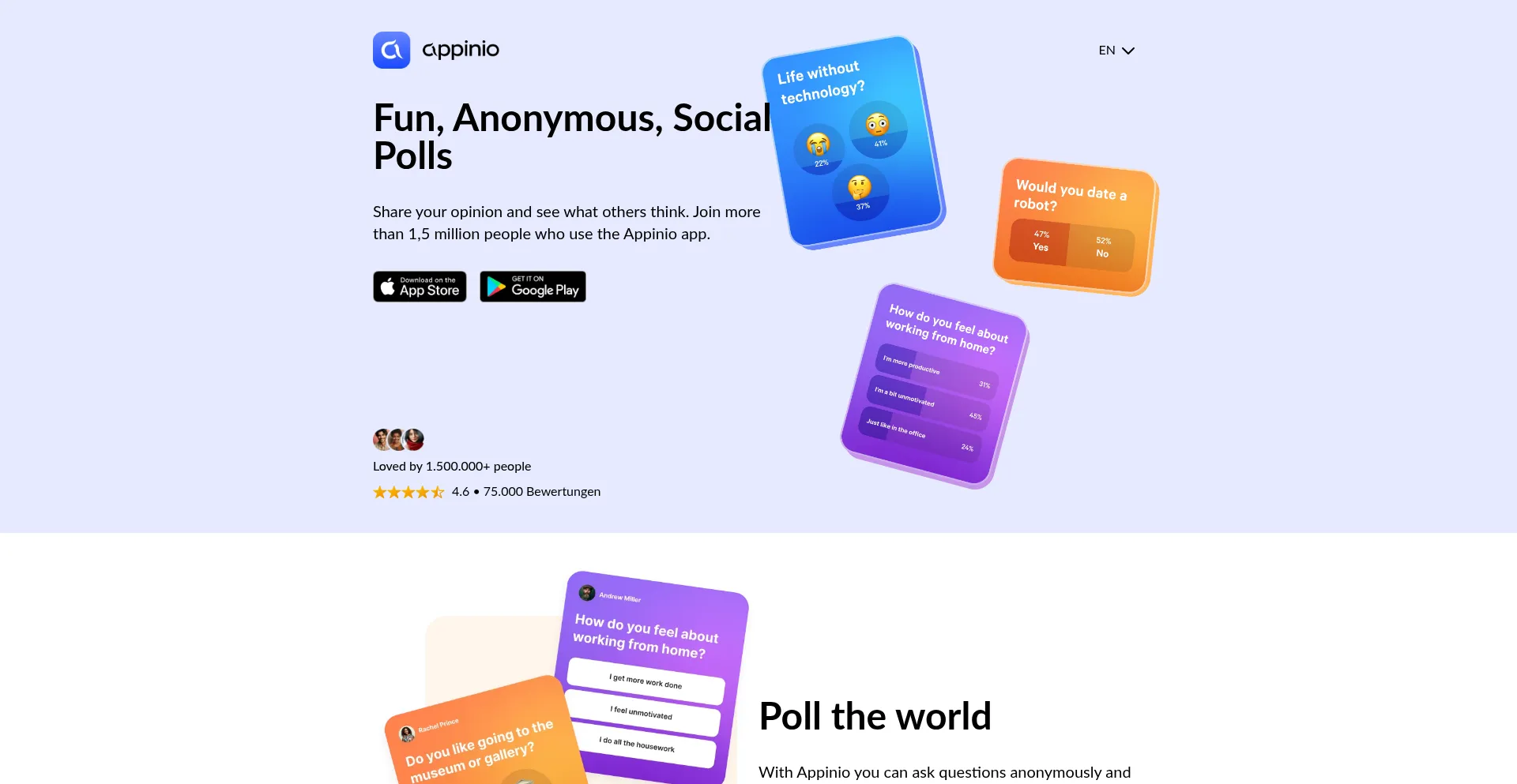 Appin.io Screenshot