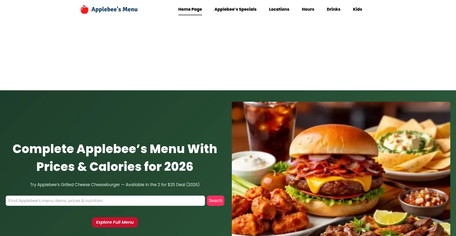 Applebeesmenuss.com