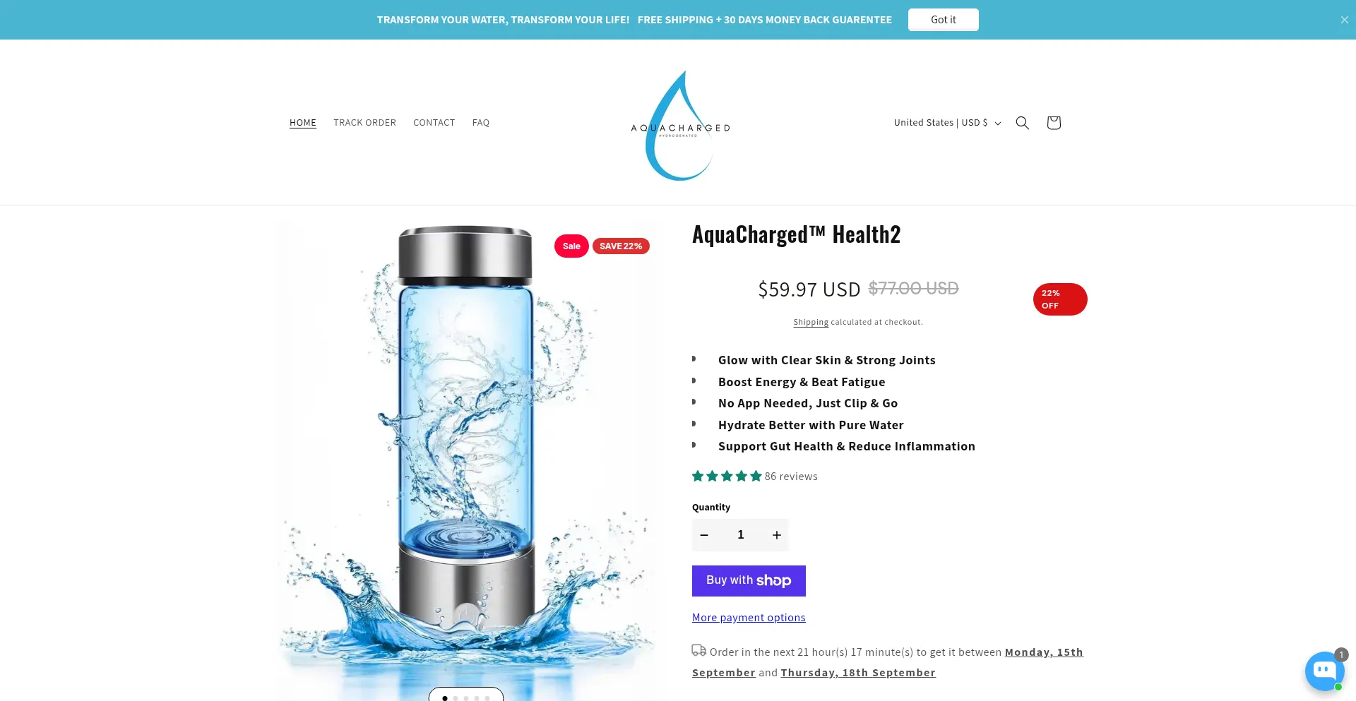 Is Aquacharged.store Safe?