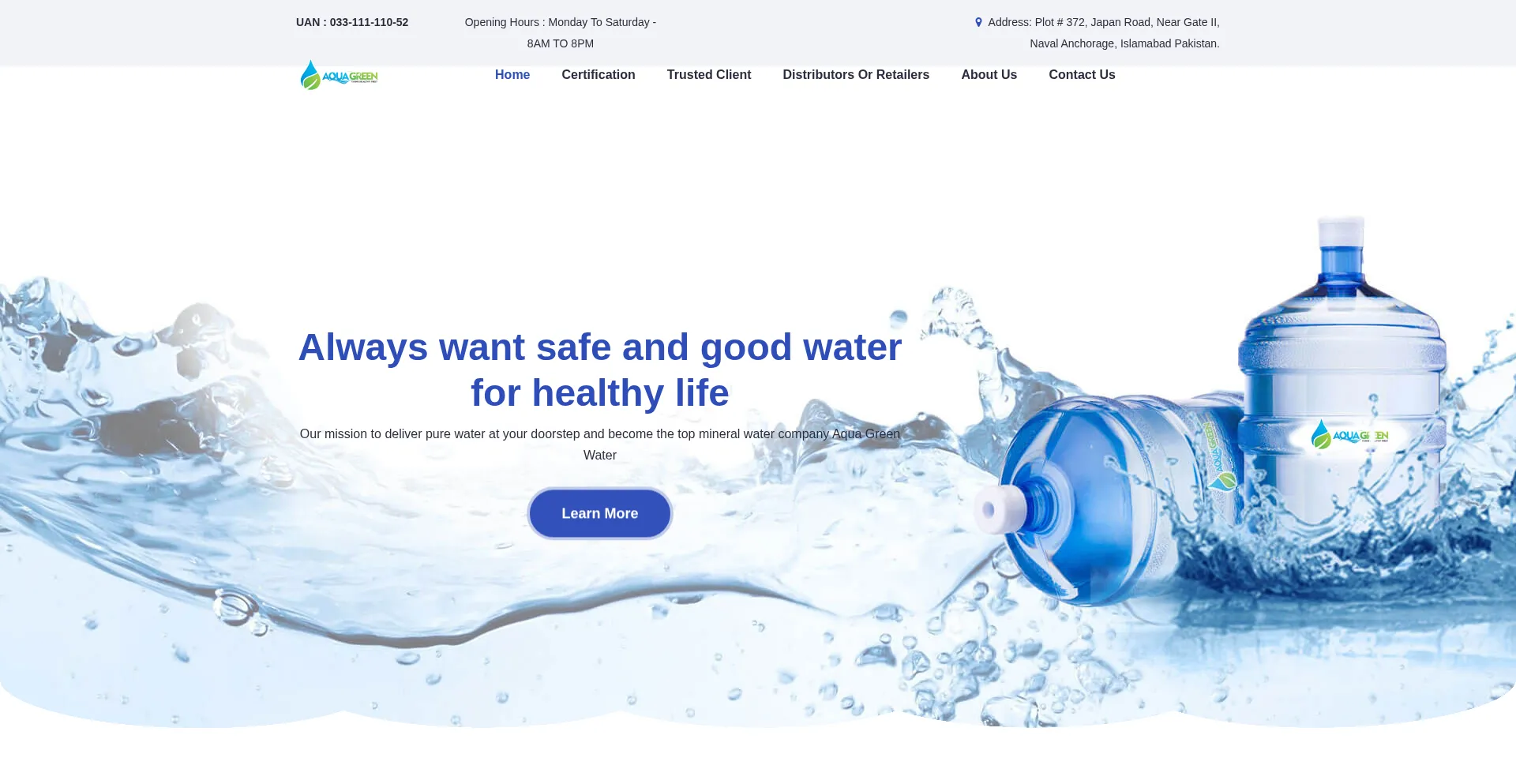 Is Aquagreenwater.org Safe?