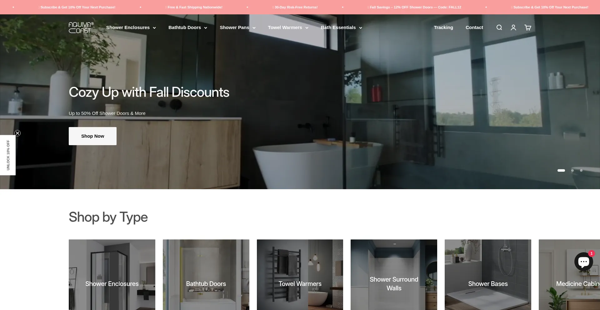 Aquivacoast.com Screenshot