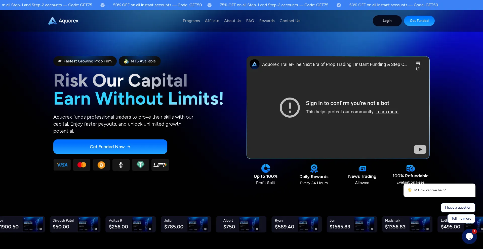 Is Aquorexfunding.com Safe?