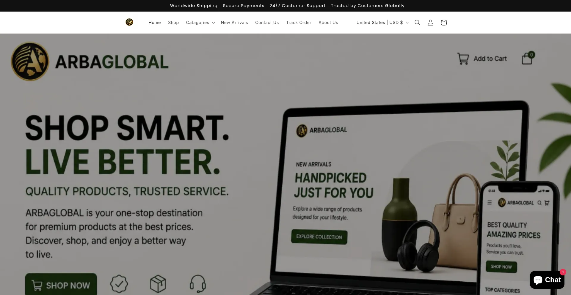 Arbaglobal.store