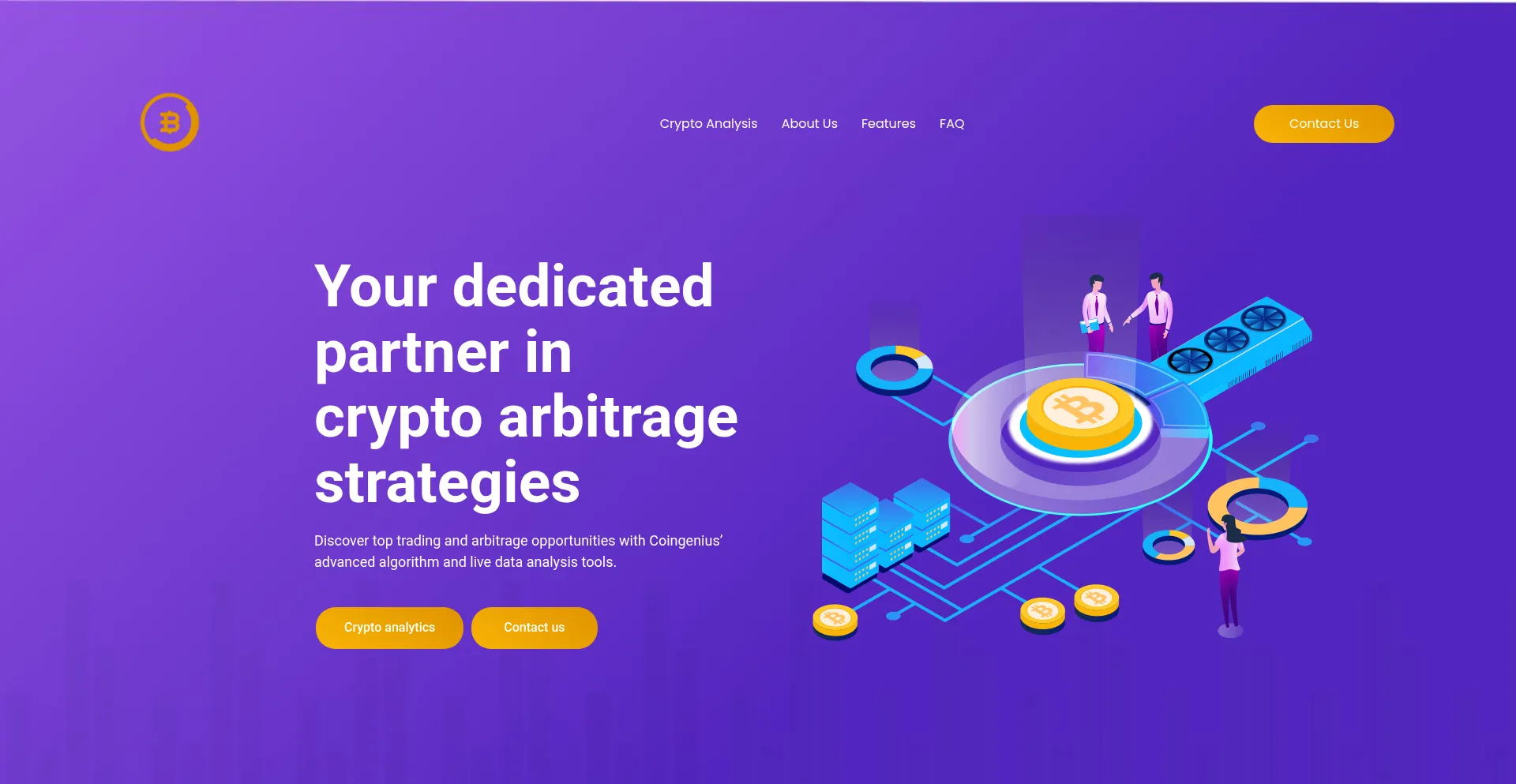 Website screenshot of Arbibuddy.com