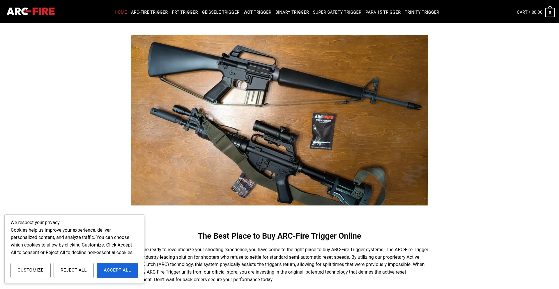 Arc-firetrigger.com