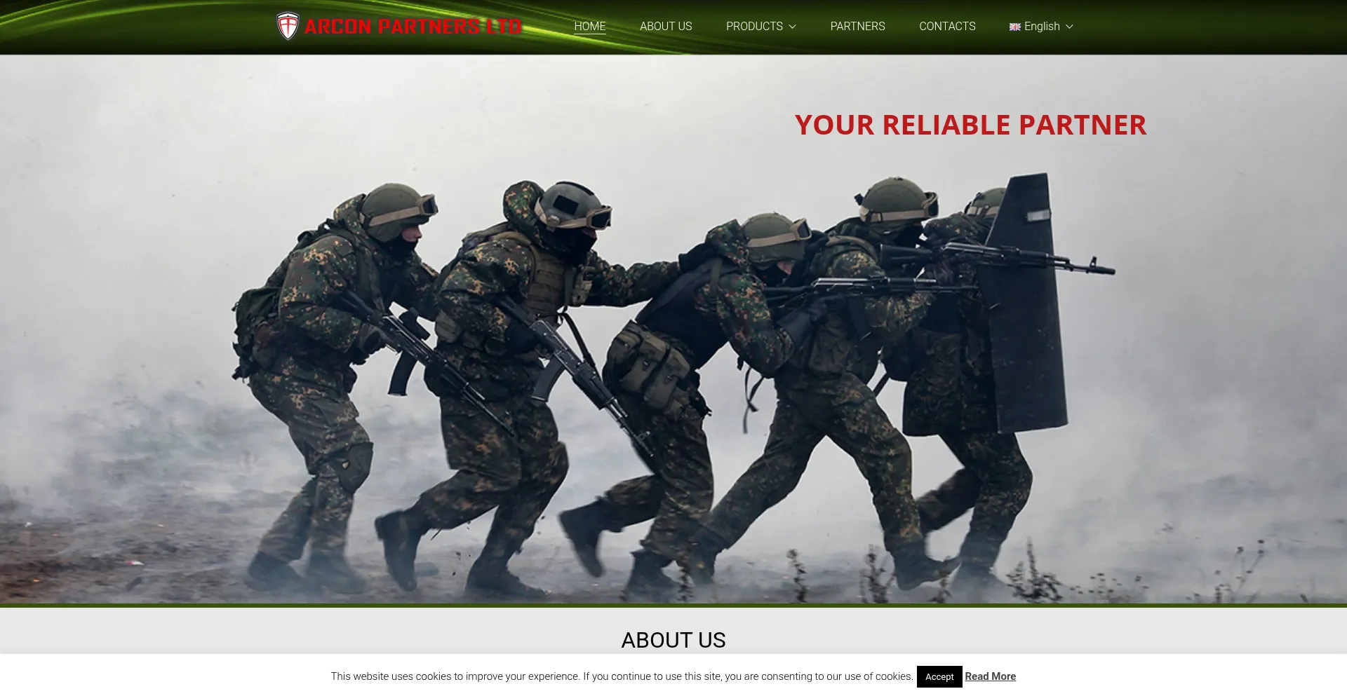 Arconpartners.net Screenshot