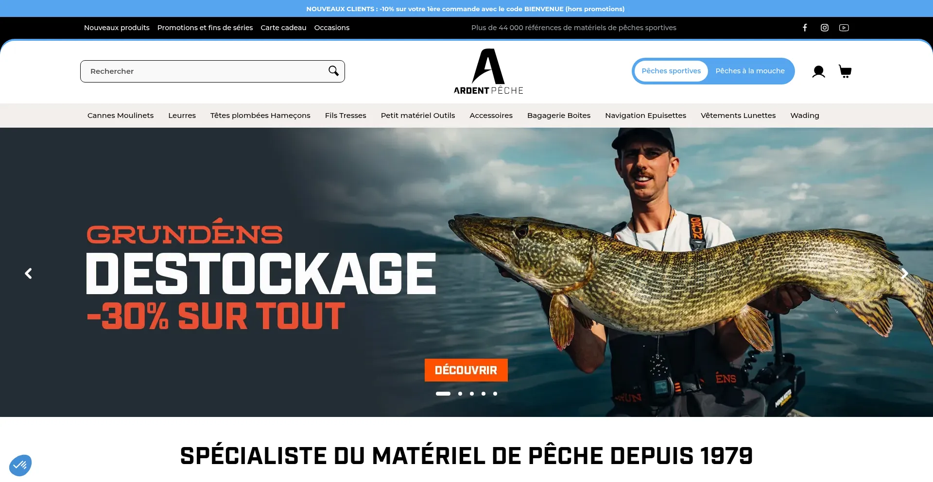 Website screenshot of Ardentflyfishing.com