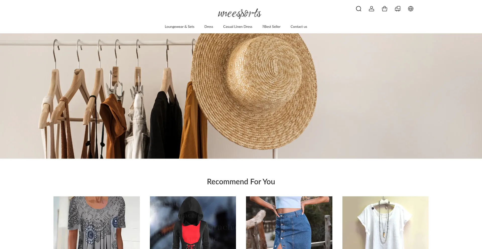 Website screenshot of Arenafit.shop