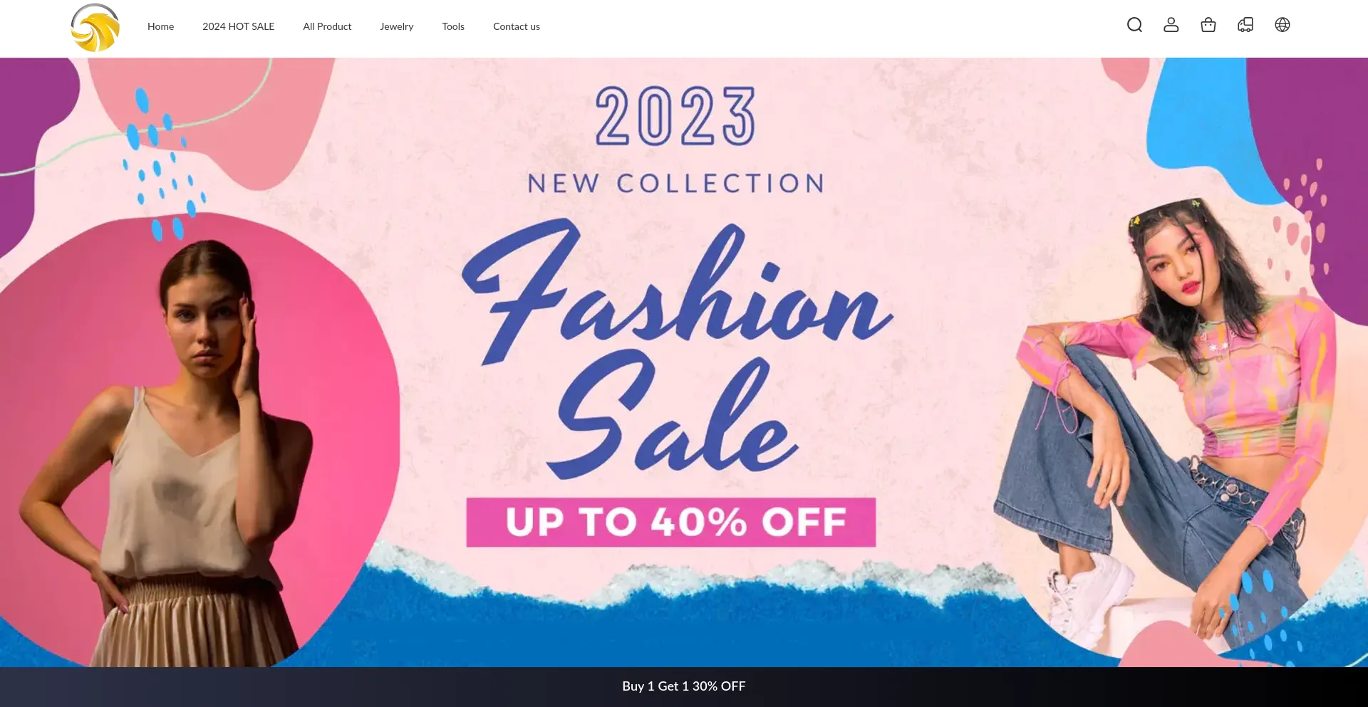 Website screenshot of Arenashoponline.shop