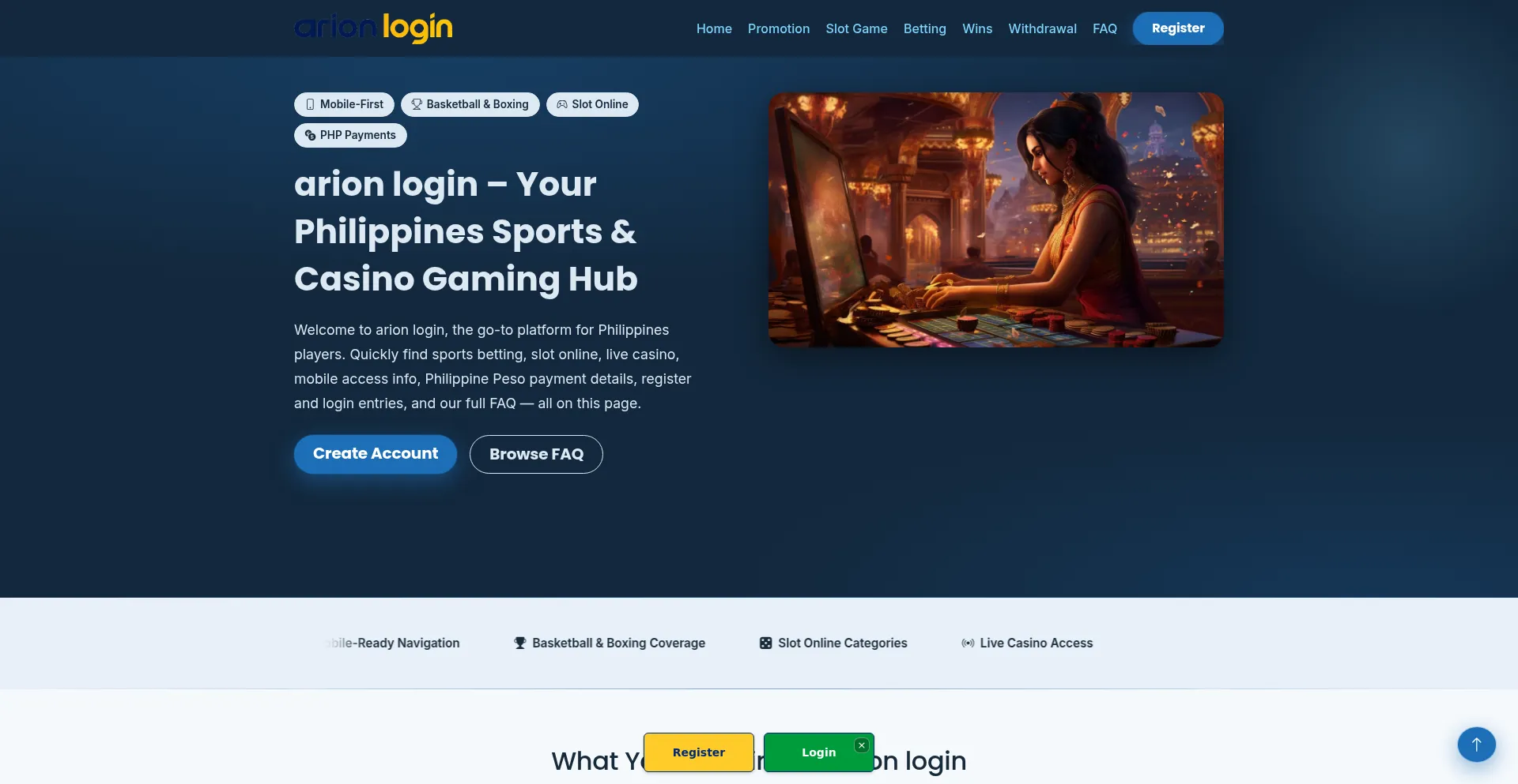 Arionlogin.net