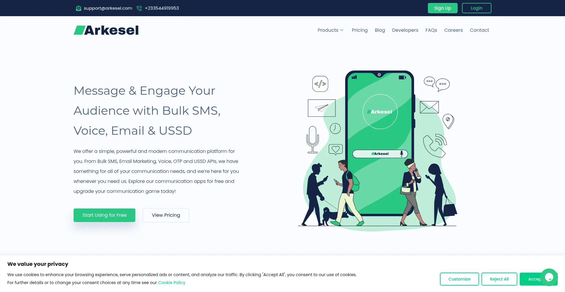Is Arkesel.com Safe?