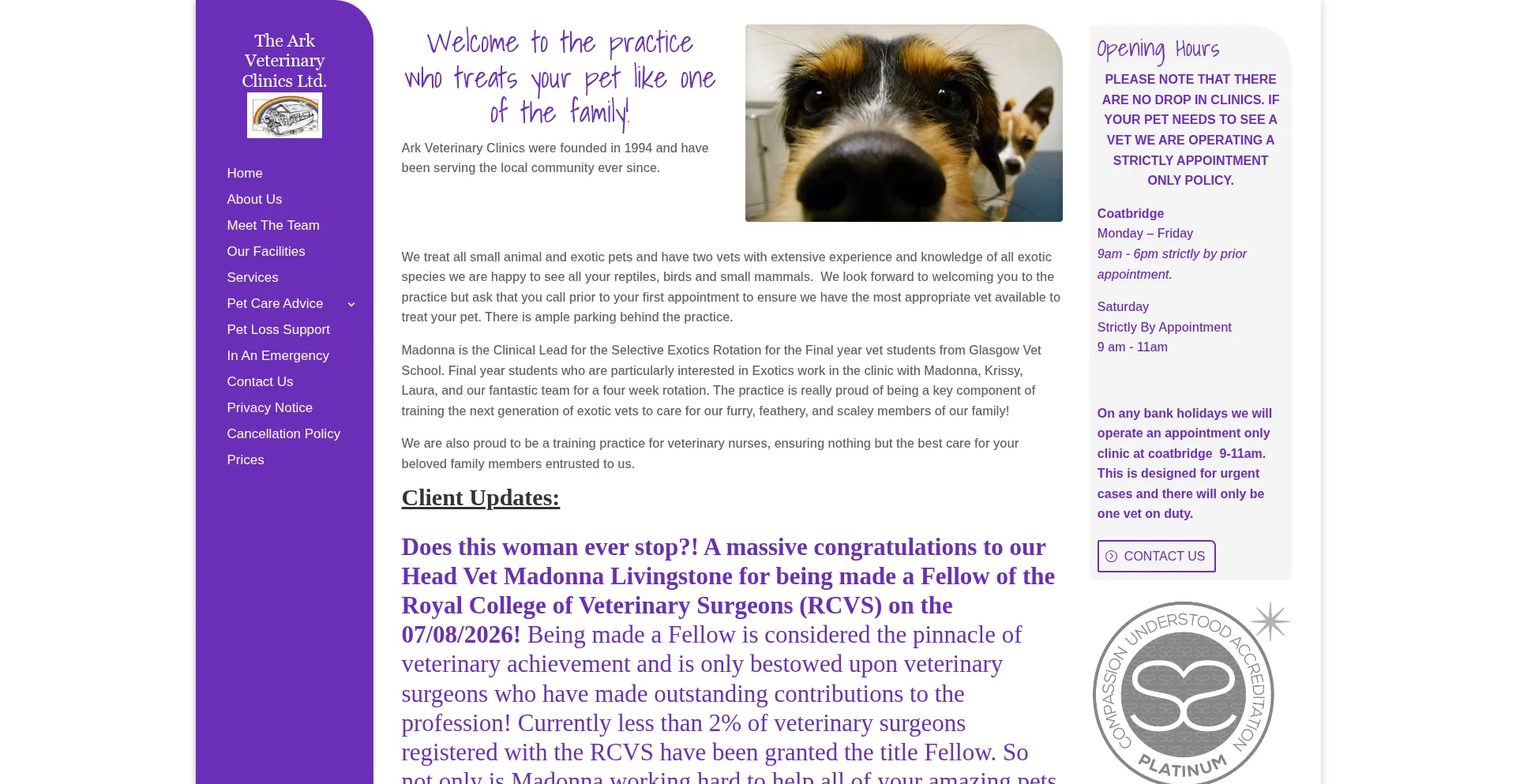 Arkvetclinics.com