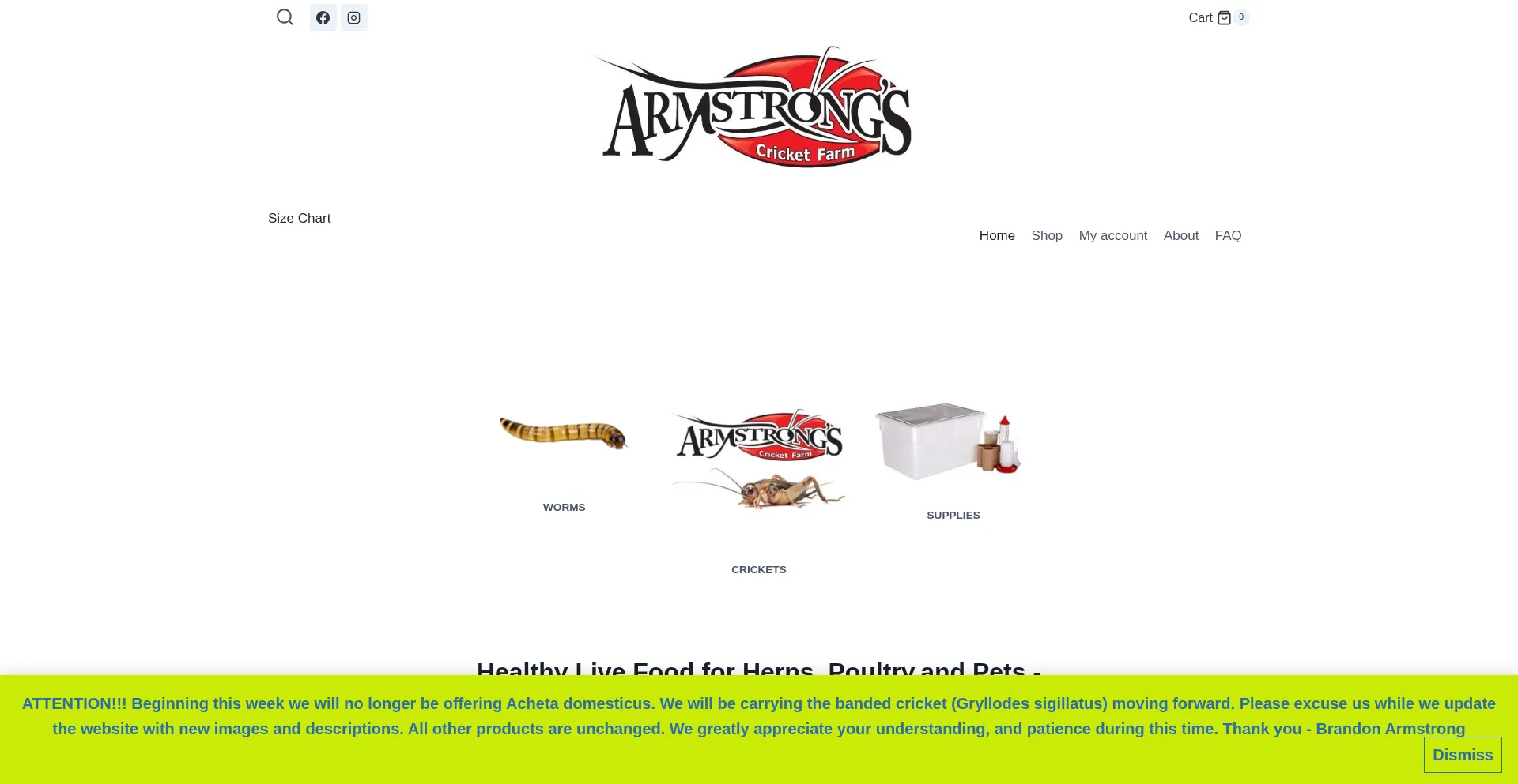 Armstrongcrickets.com
