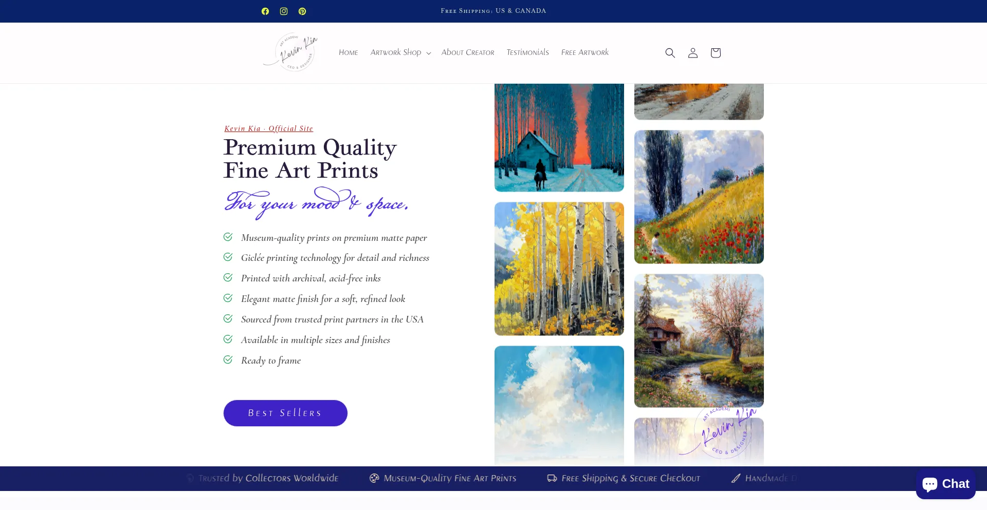 Artacademi.com Screenshot