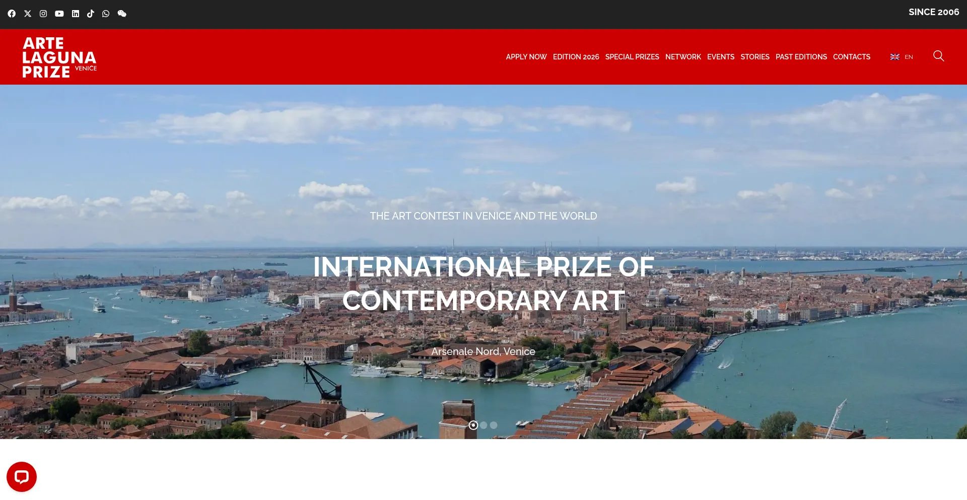 Artelagunaprize.com