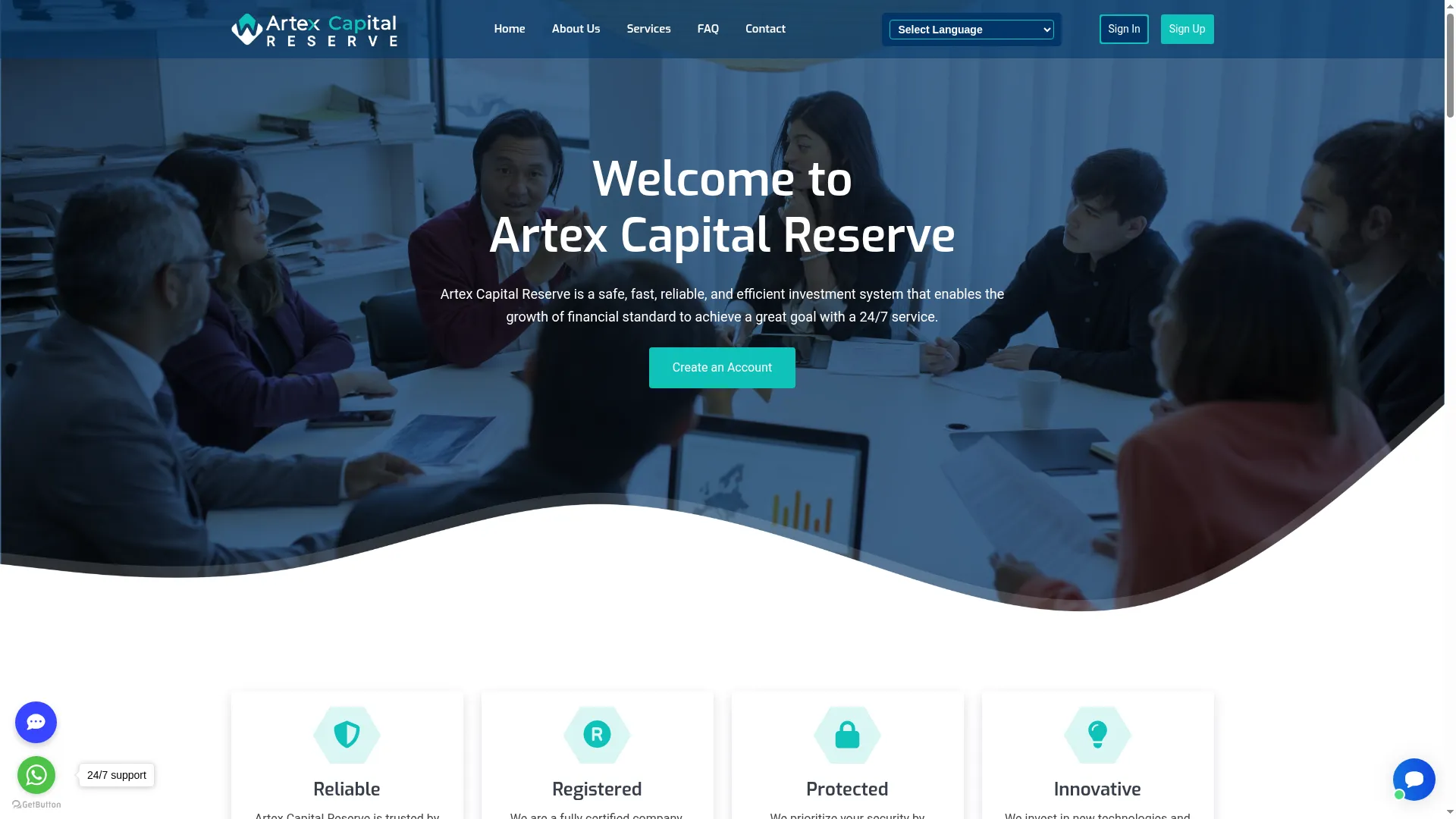 Artexcapitalreserve.com
