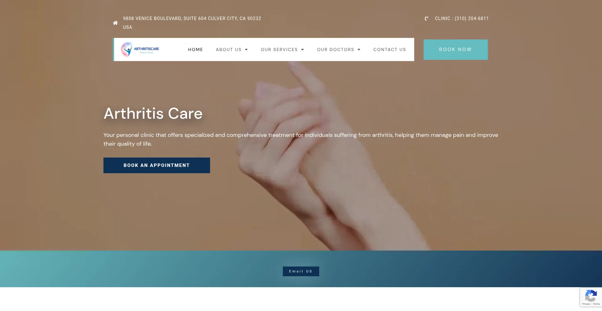Arthritiscare.com Screenshot