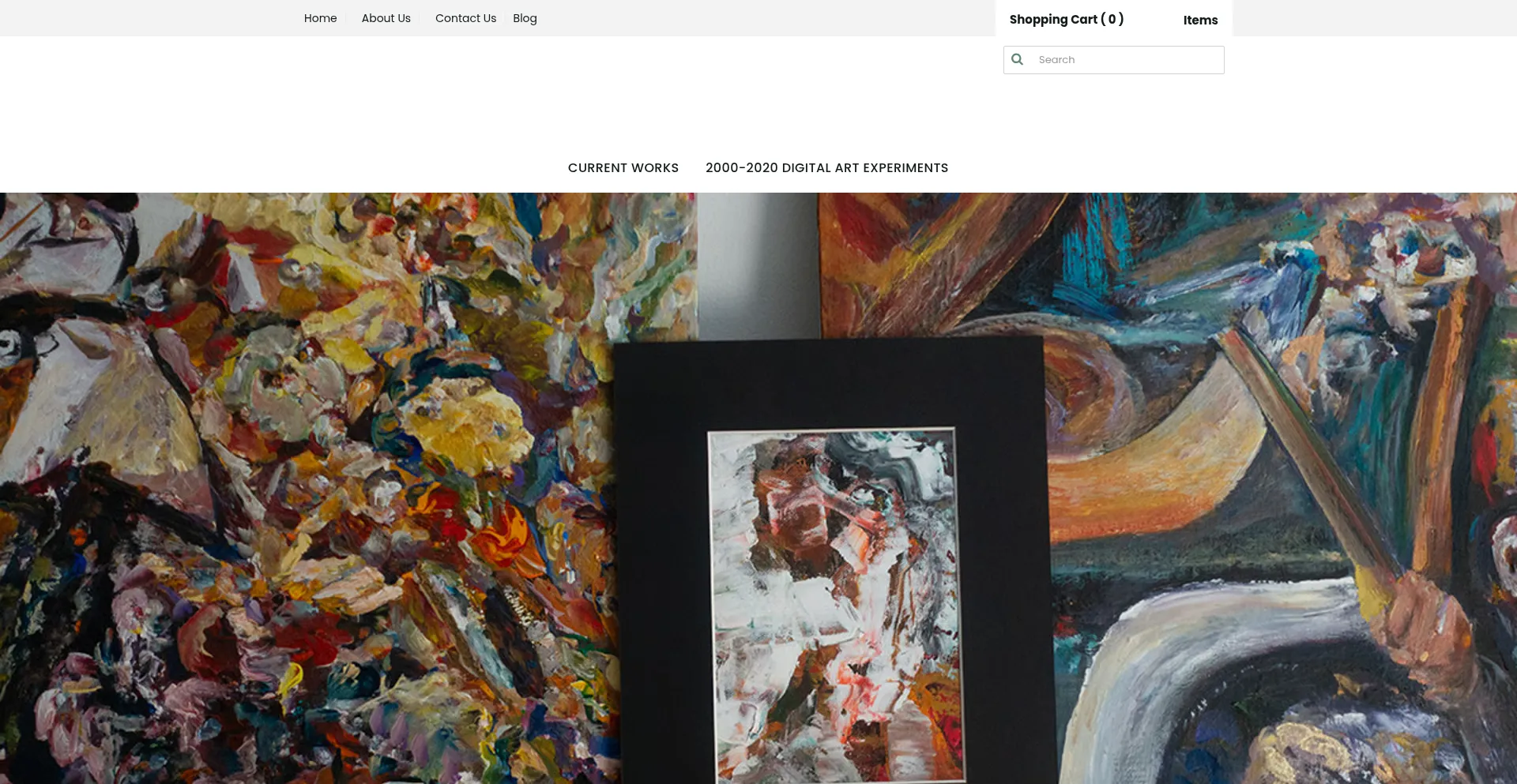 Website screenshot of Artistbkl.com
