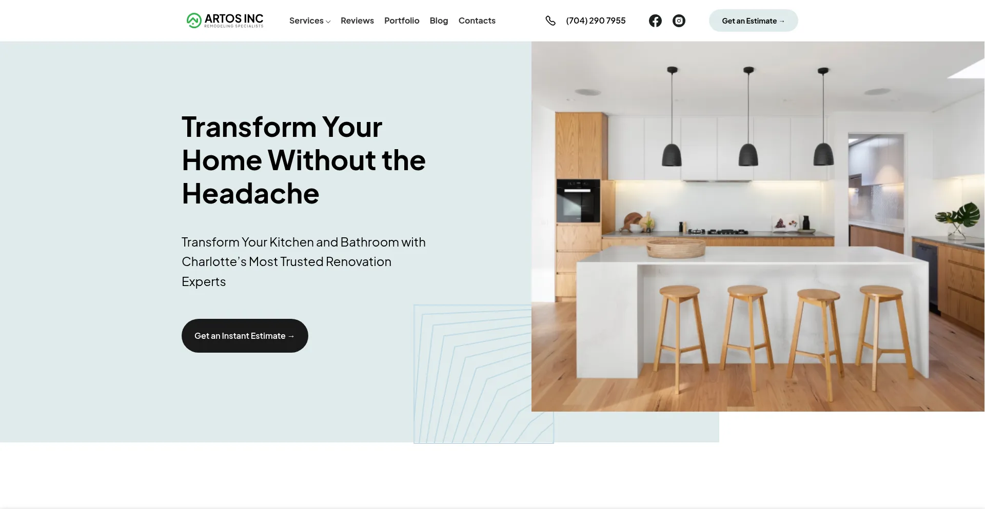 Website screenshot of Artosinc.com