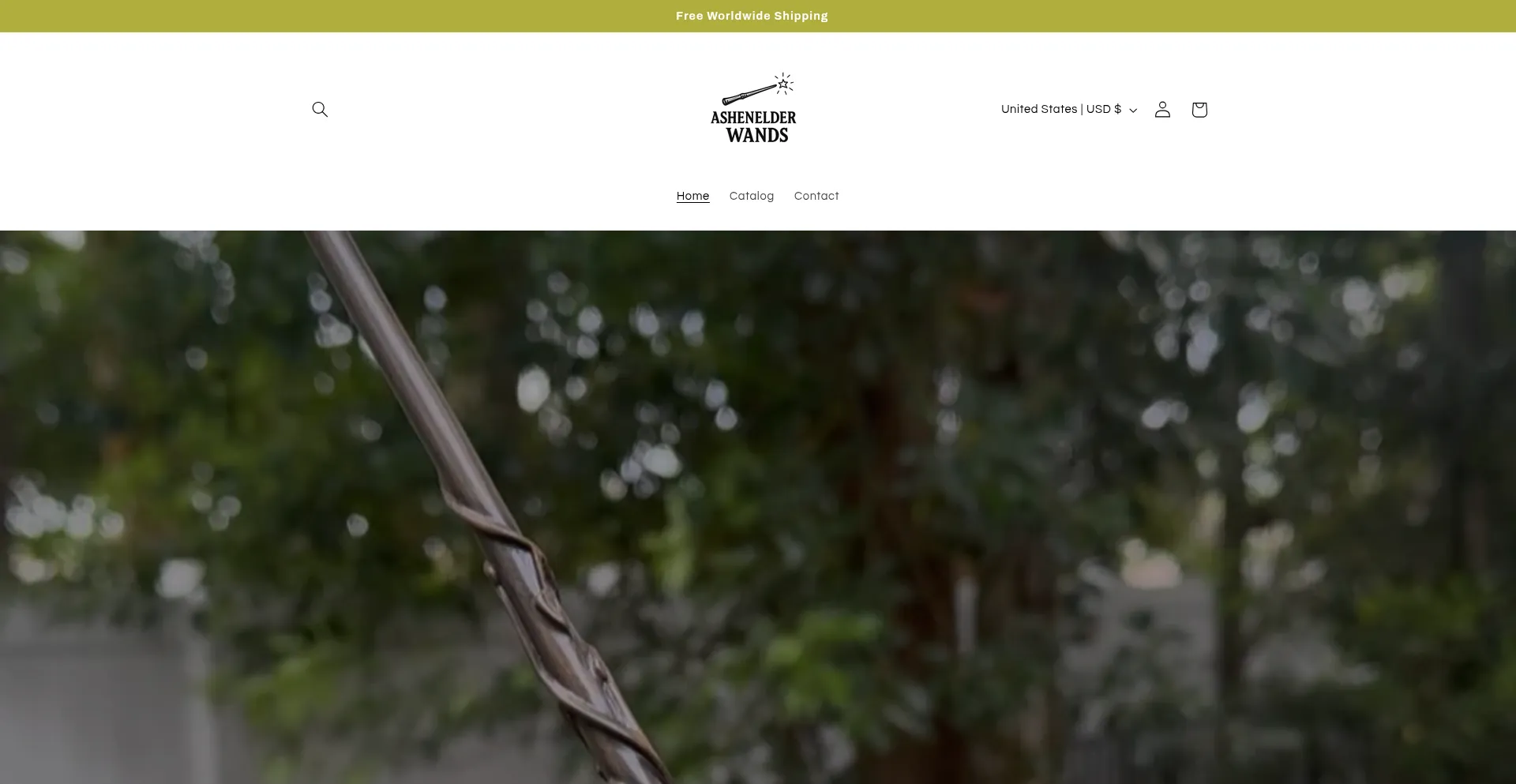 Website screenshot of Ashenelderco.com