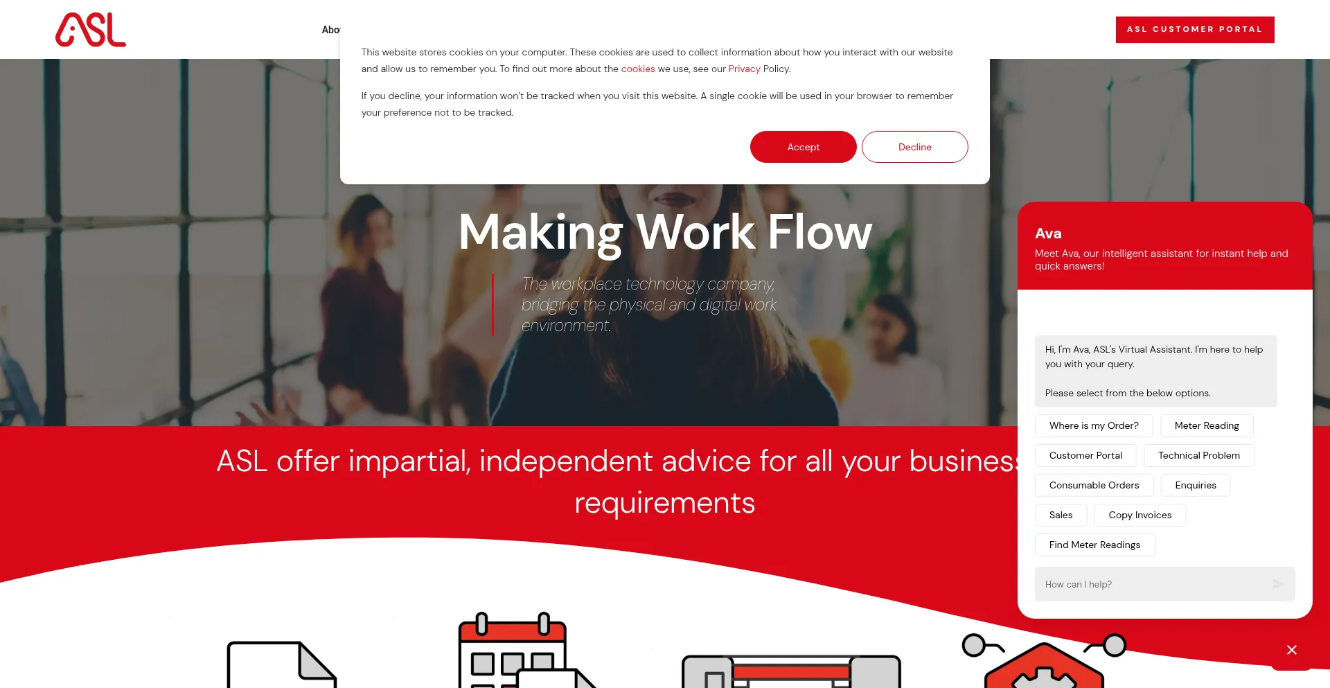 Asl-group.co.uk Screenshot