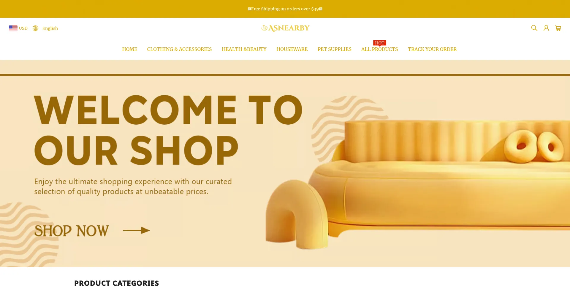 Asnearby.com Screenshot