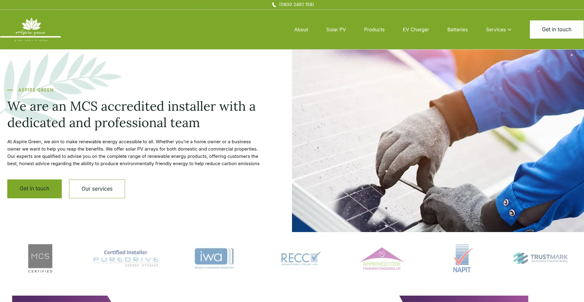 Aspiregreen.co.uk