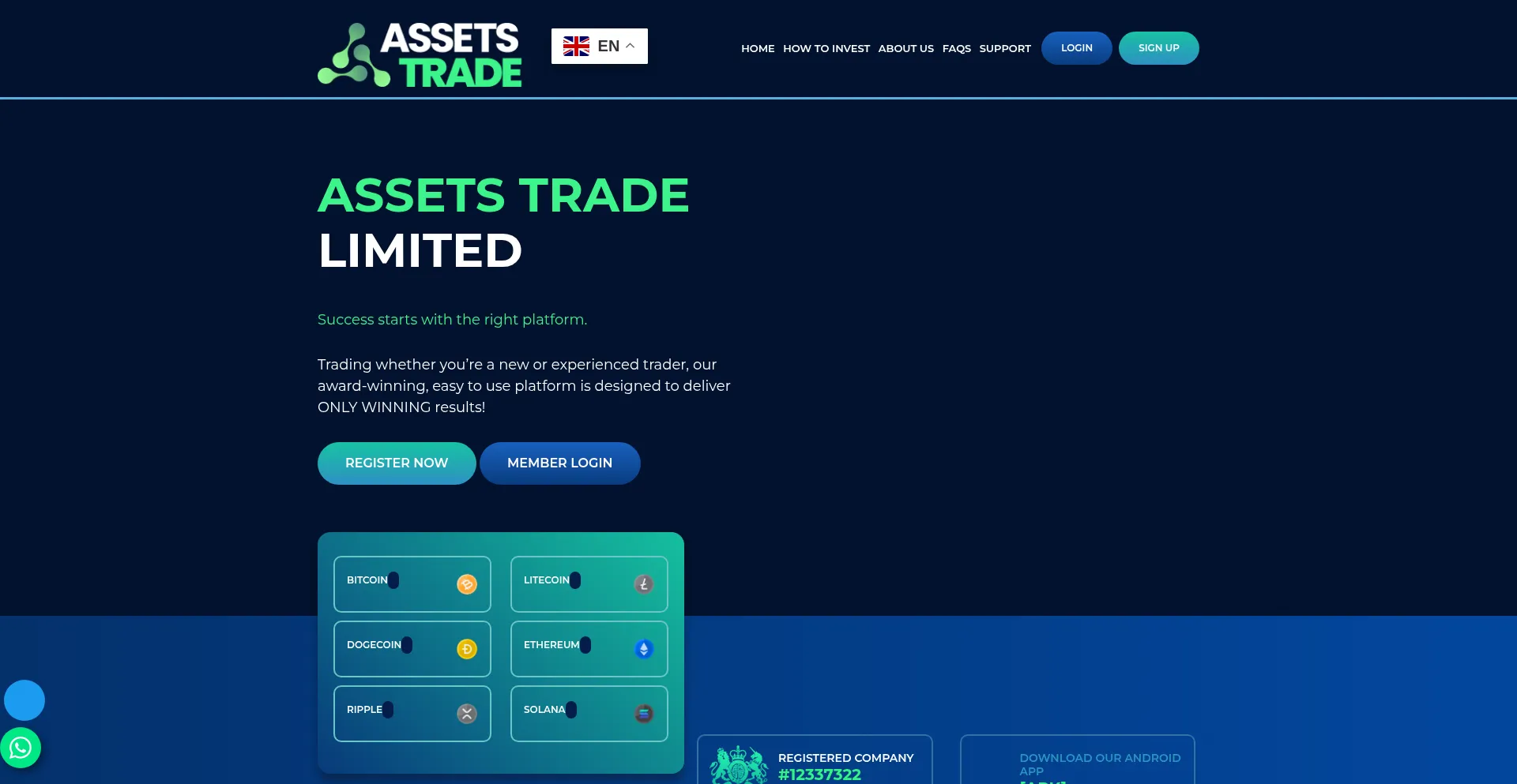 Is Assetstradeltd.com Safe?