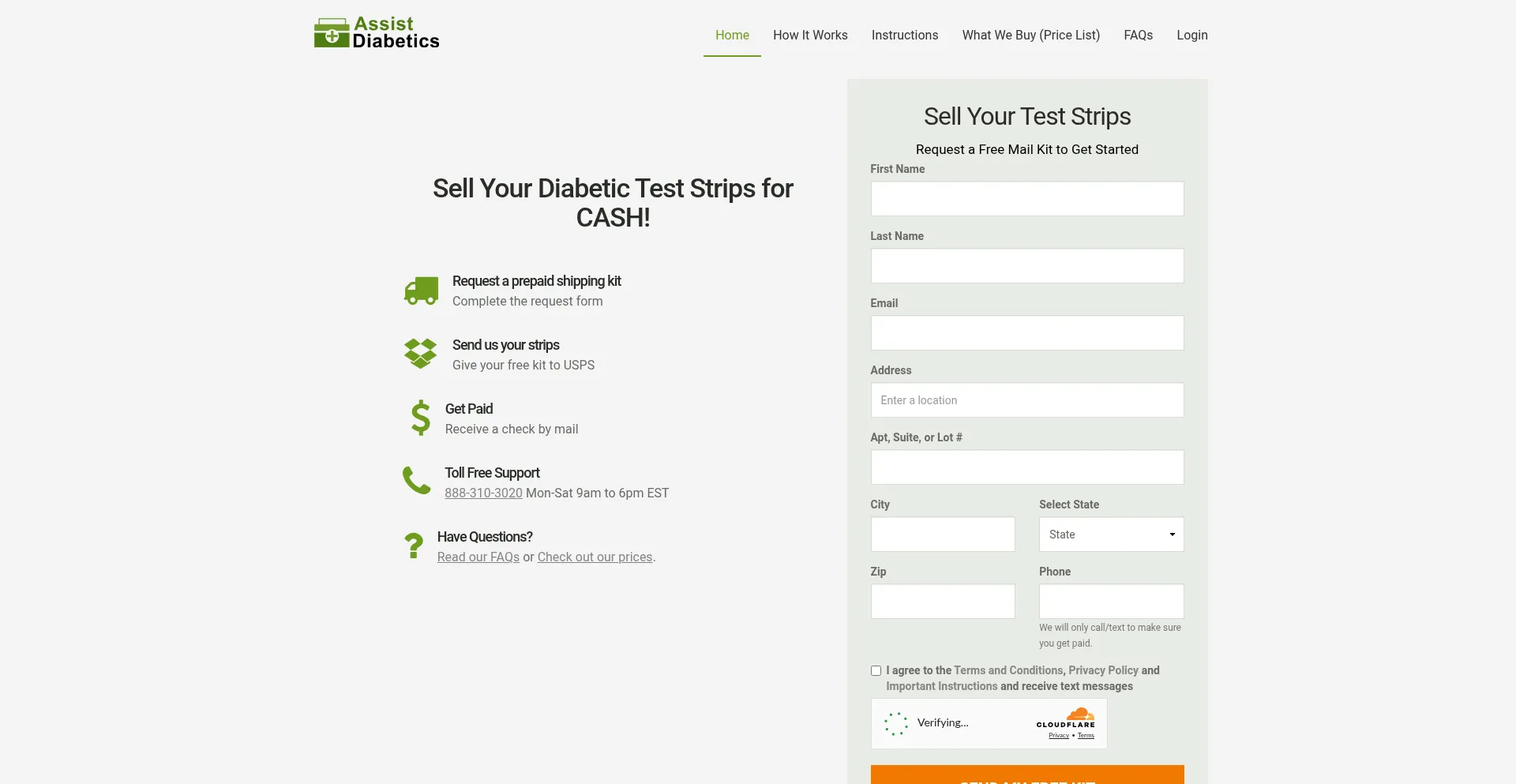 Is Assistdiabetics.com Safe?