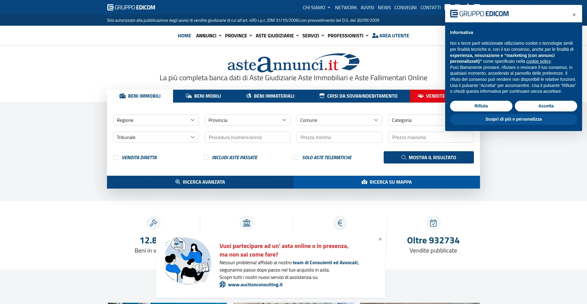 Asteannunci.it Screenshot