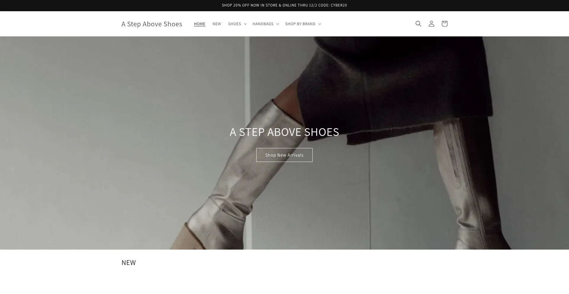 Astepaboveshoes.com