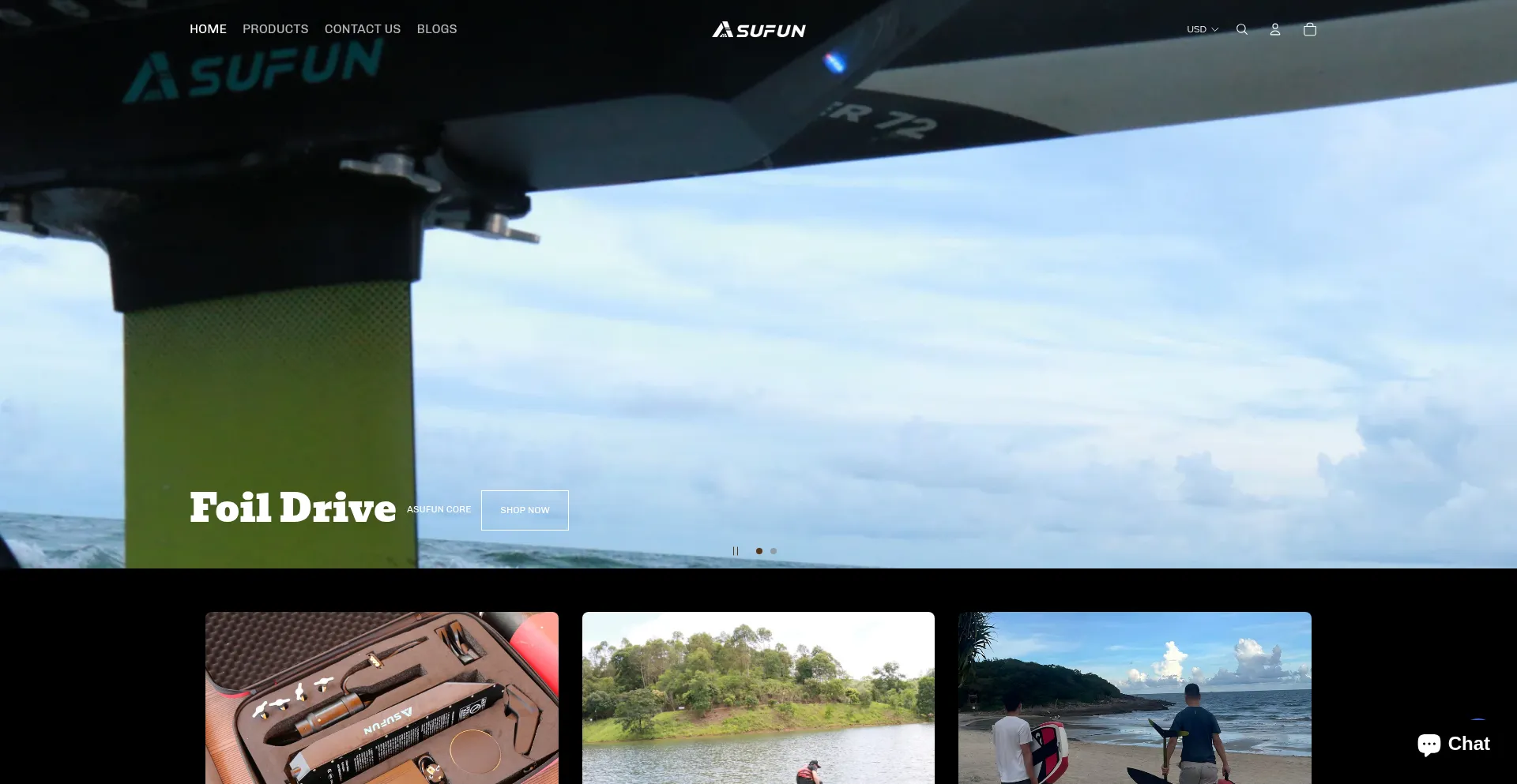 Website screenshot of Asufun.com