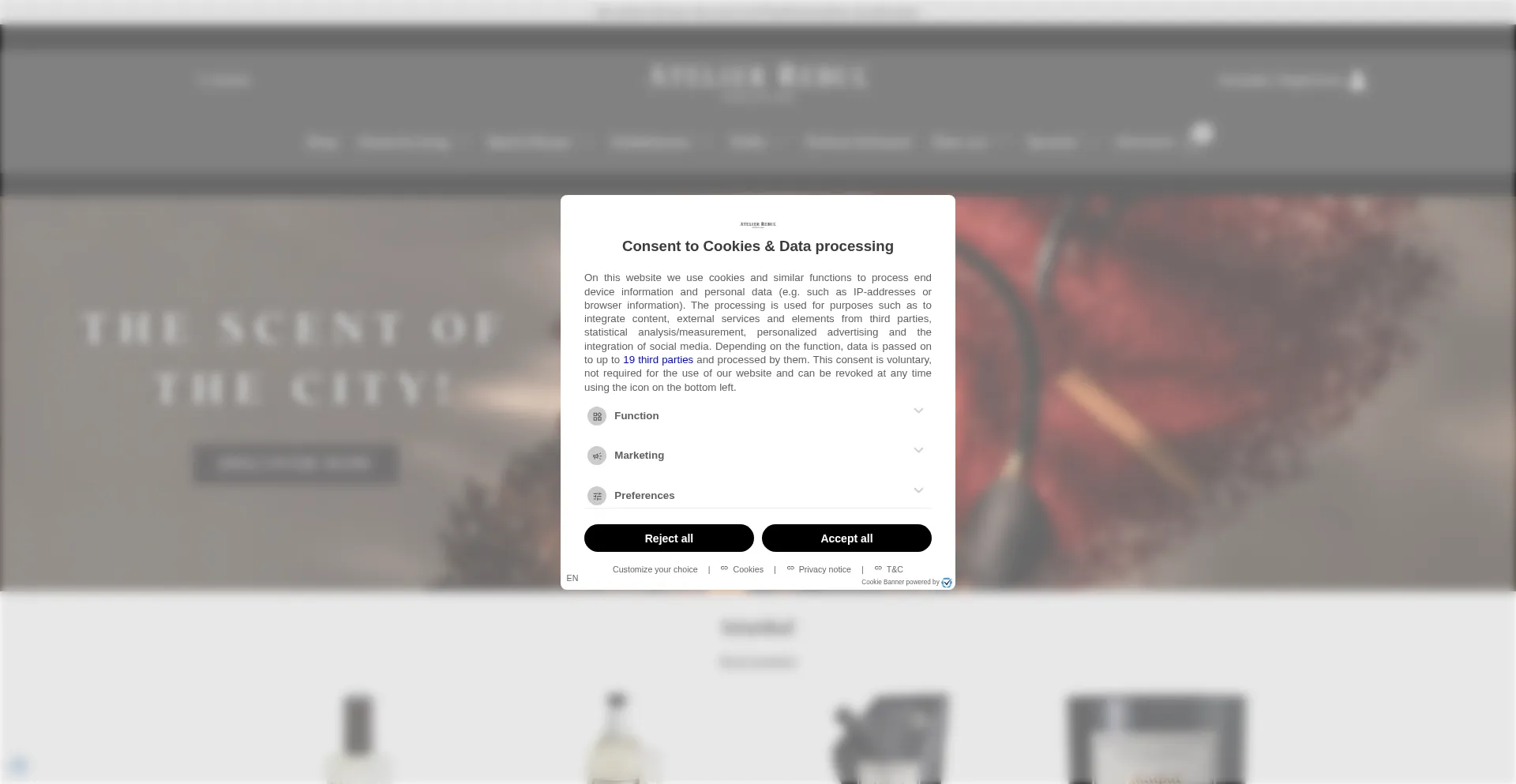 Website screenshot of Atelier-rebul.de
