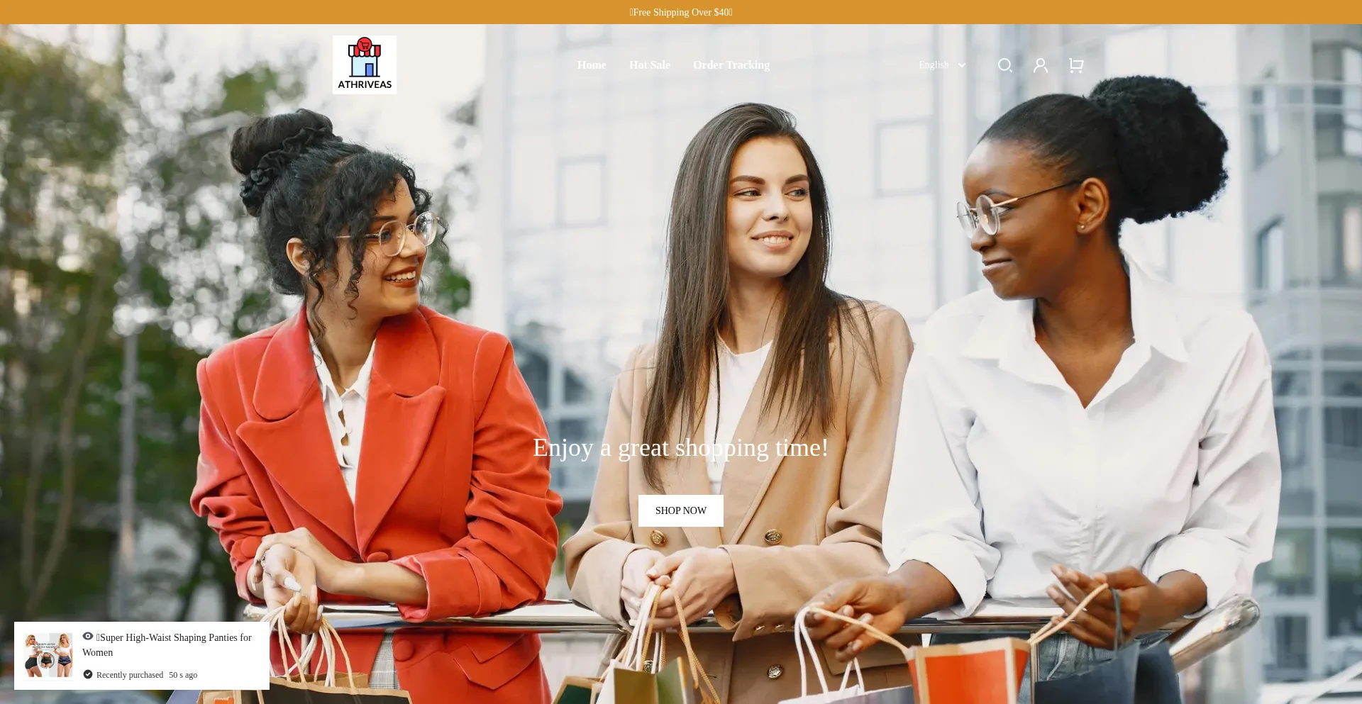 Athriveas.com Screenshot