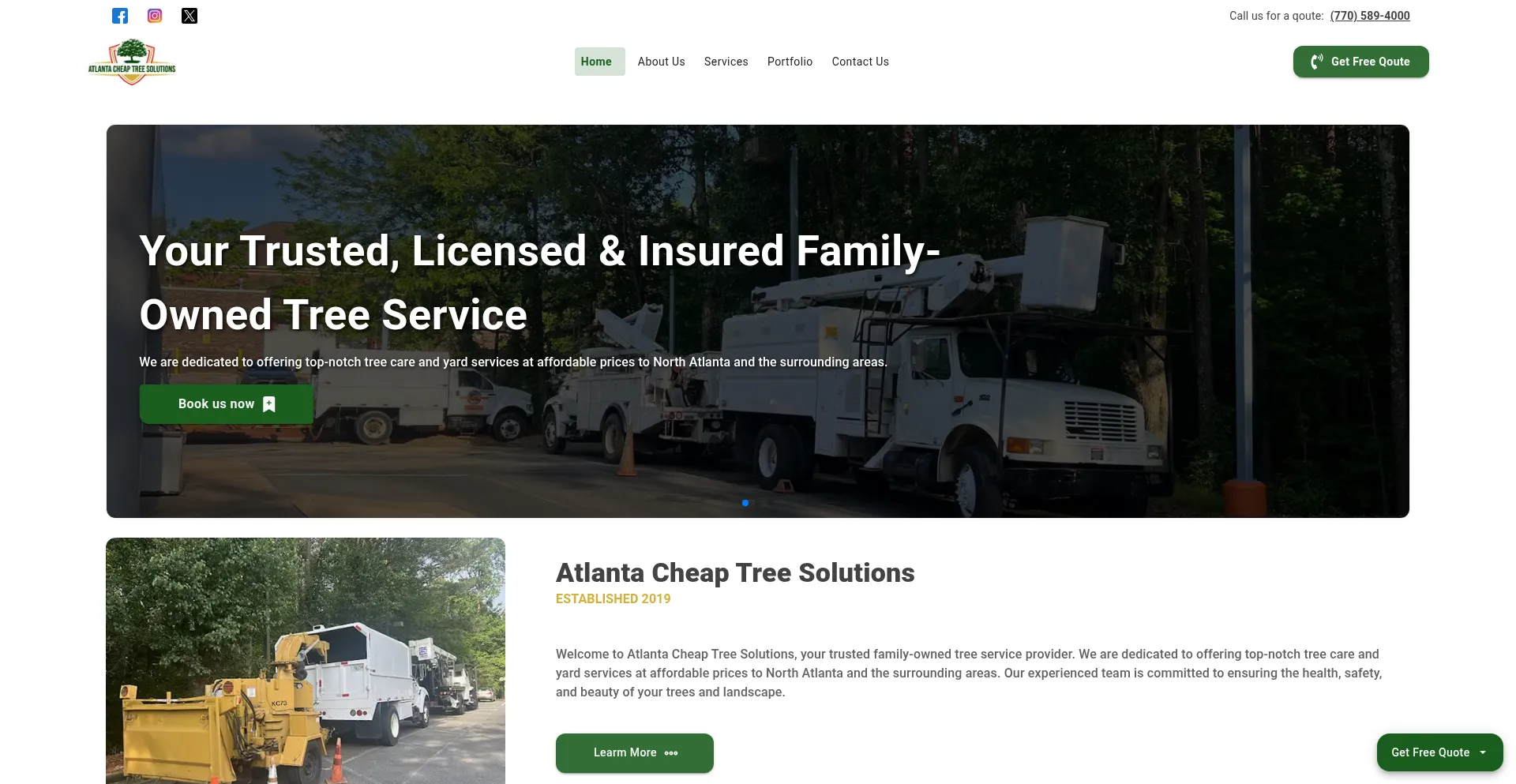 Is Atlantacheaptreesolutions.com Safe?