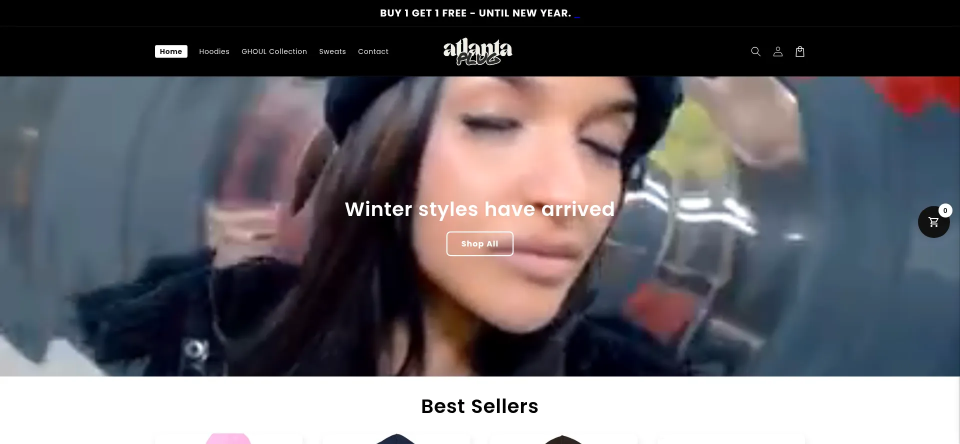 Website screenshot of Atlantayng.com