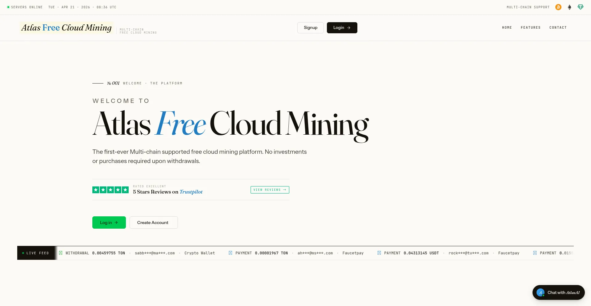 Atlasfreecloudmining.com