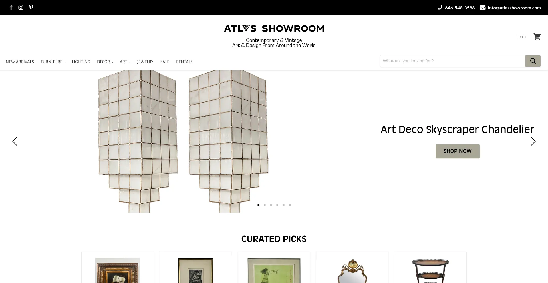 Atlasshowroom.com Screenshot