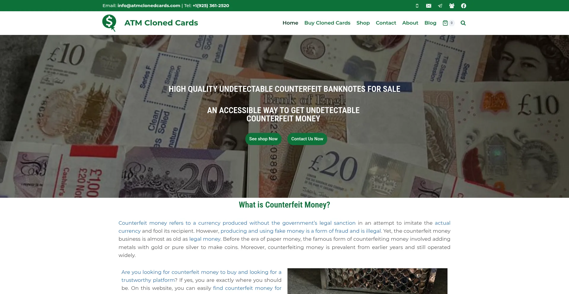 Atmclonedcards.com Screenshot