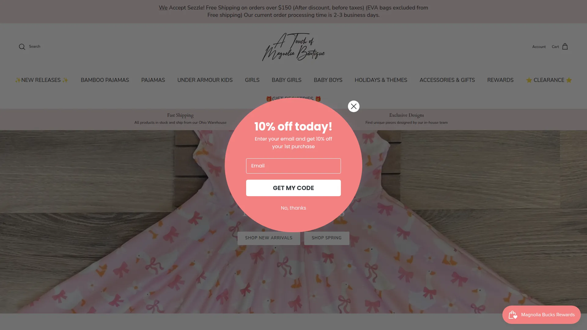 Atouchofmagnoliaboutique.com