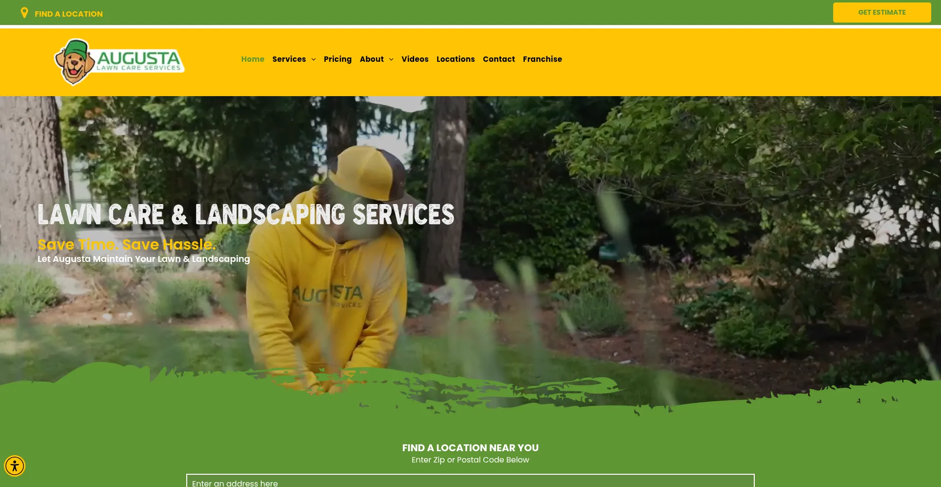 Augustalawncareservices.com Screenshot