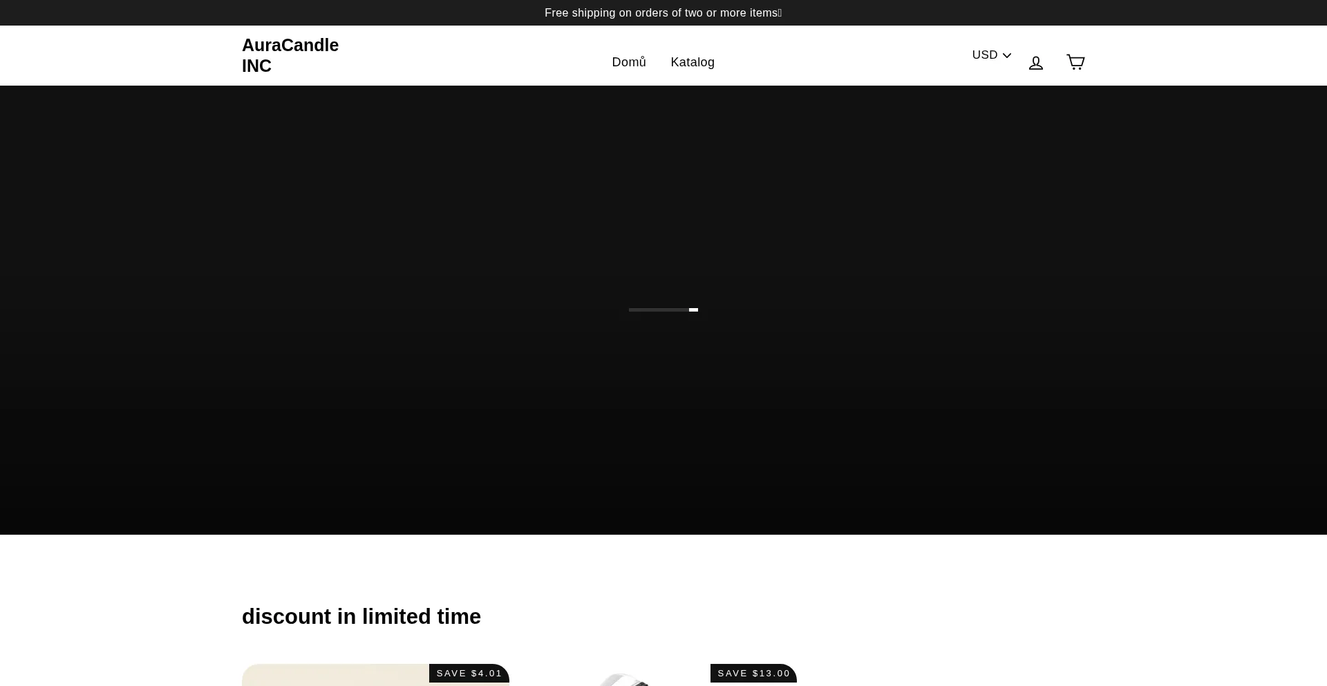 Auracans.com Screenshot
