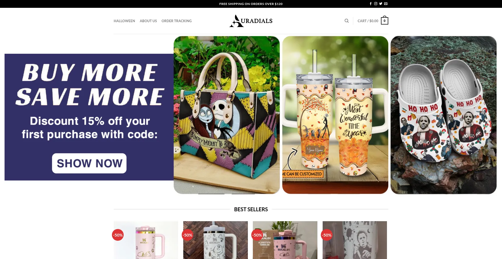 Auradials.com Screenshot